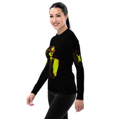 Tropical Leaf Luxe Rash Guard - Beyond T-shirts