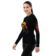 Chic Chevron All-Over Print Rash Guard - Beyond T-shirts