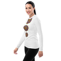 Native Mandala Women's Rash Guard - Beyond T-shirts