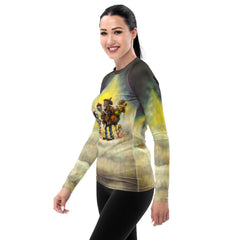 Witchy Brew Women's Halloween Rash Guard - Beyond T-shirts