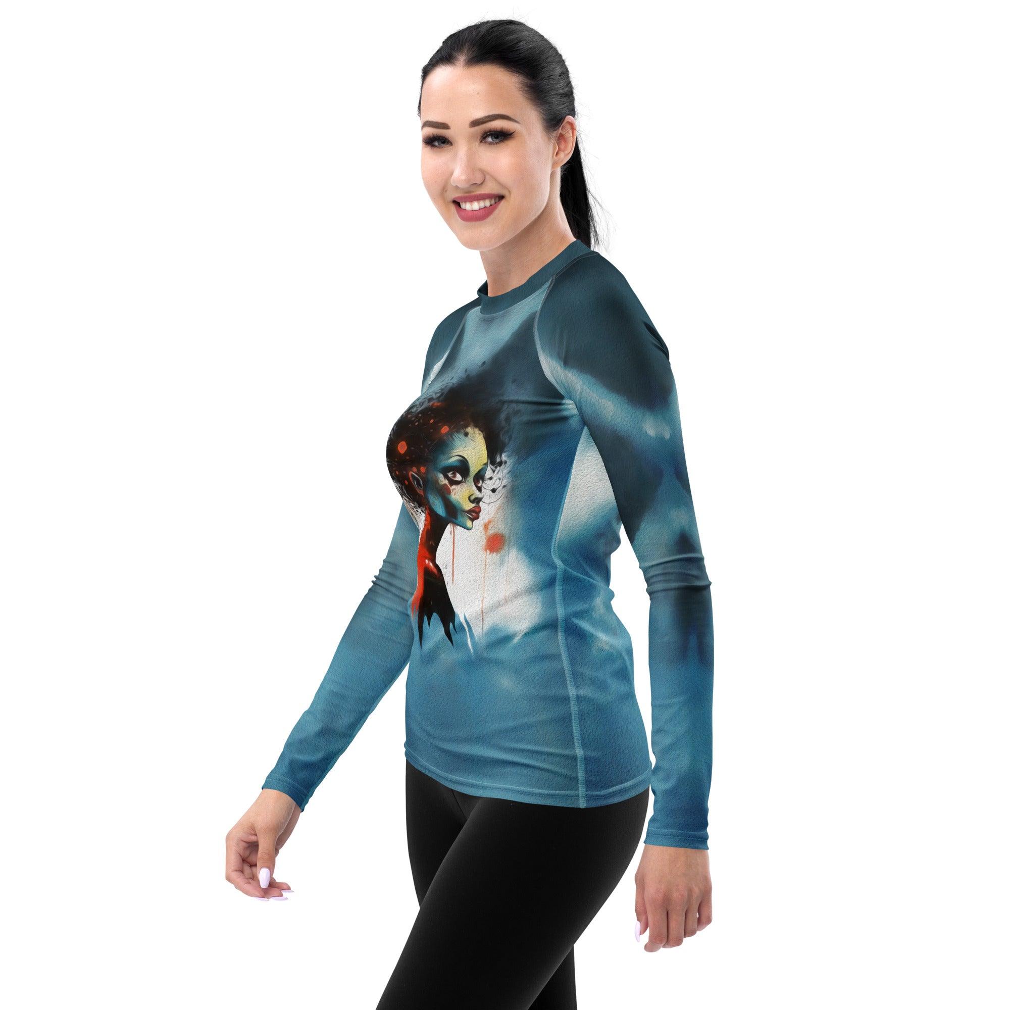 Creepy Crawlers Women's Halloween Surf Shirt - Beyond T-shirts