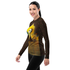 Moonlit Bats Halloween Rash Guard for Women - Beyond T-shirts