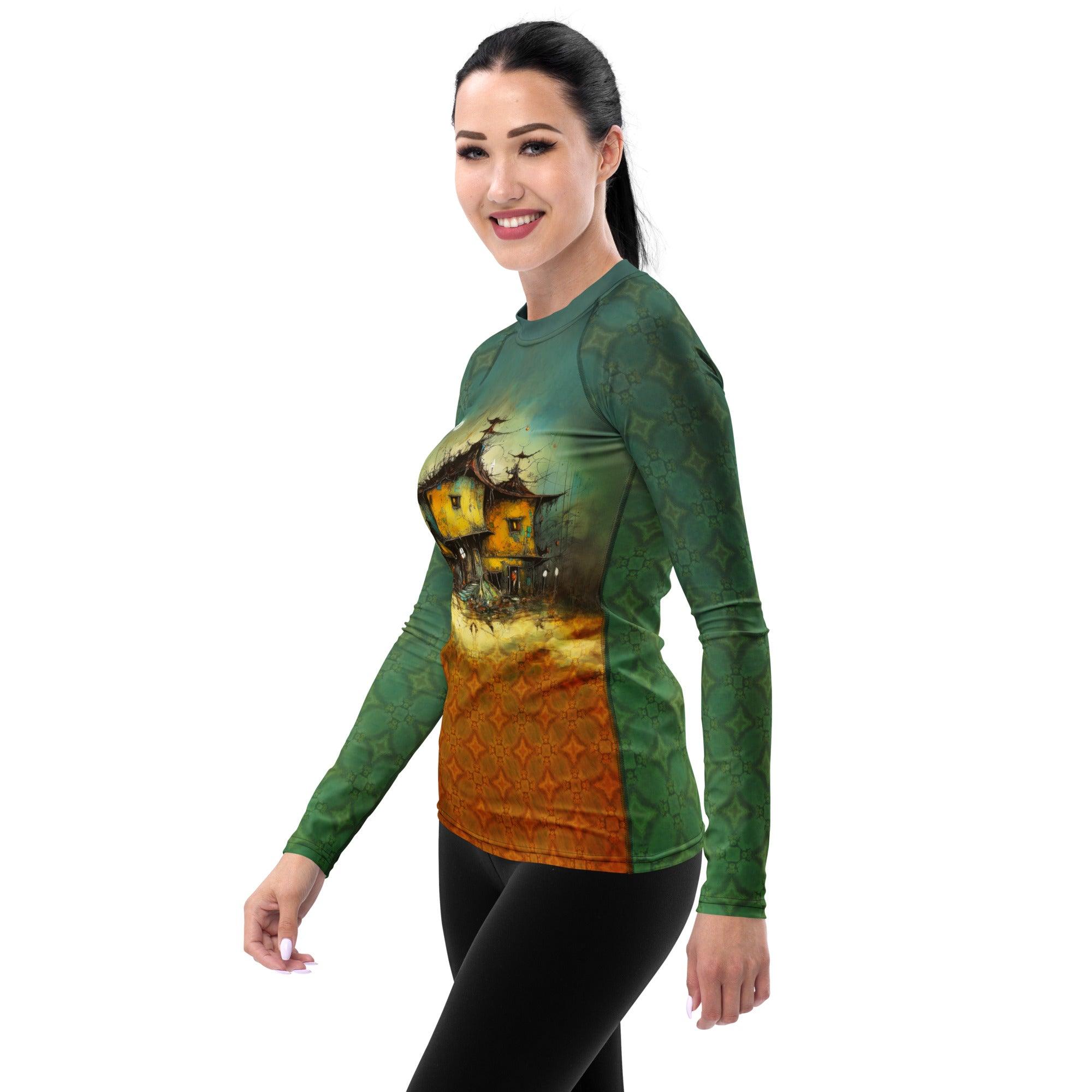 Witch's Brew Halloween Women's Swim Shirt - Beyond T-shirts