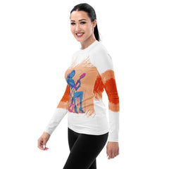 Jazz Groove All-Over Print Women's Rash Guard - Beyond T-shirts