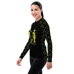 Vogue Vanguard All-Over Print Women's Rash Guard - Beyond T-shirts