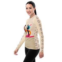 Artistic Fusion All-Over Print Women's Rash Guard - Beyond T-shirts