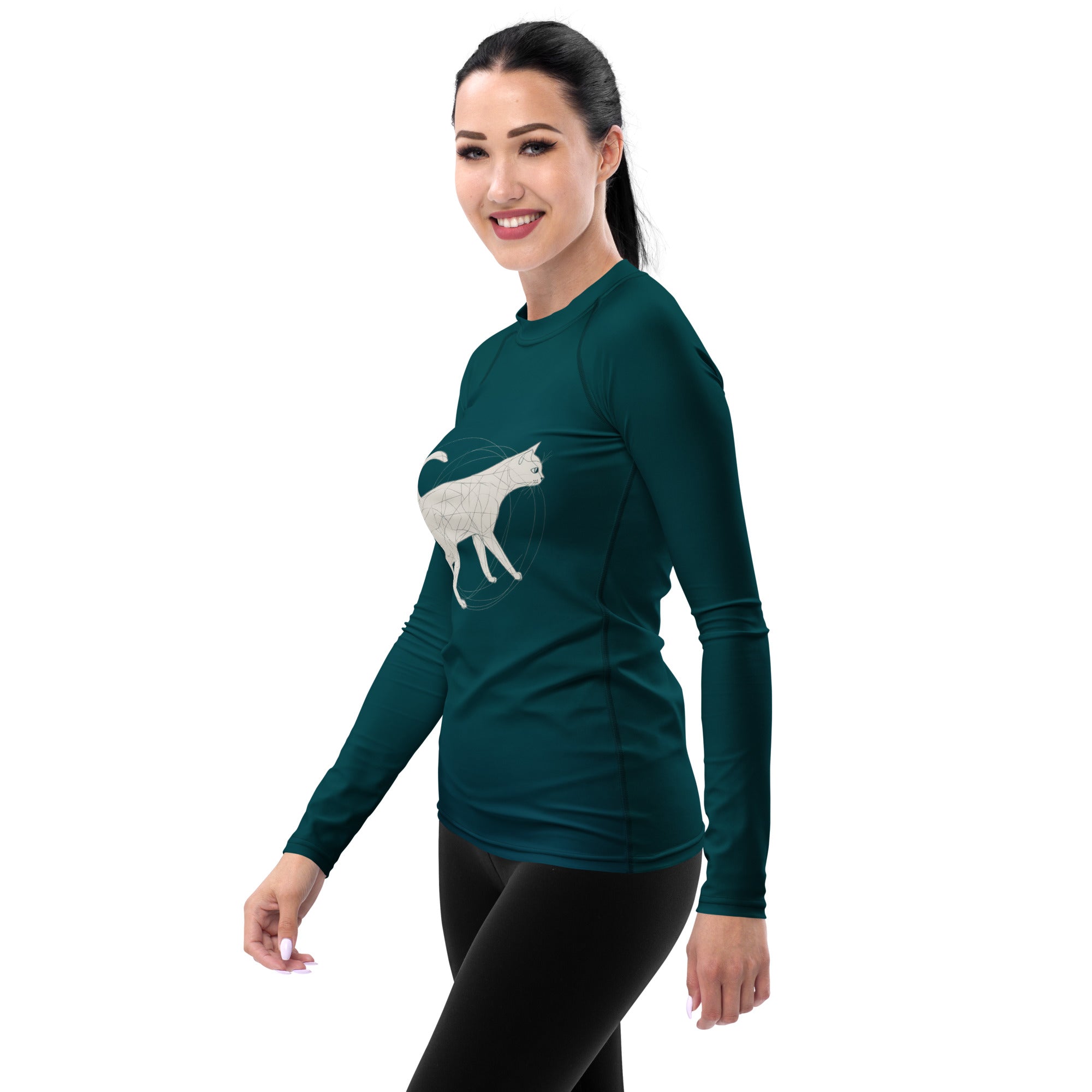 Graceful Gazelle Glide Rash Guard