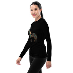 Horse Lover's Paradise Women's Rash Guard