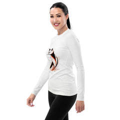 Sandy Paws And Whiskers Women's Rash Guard