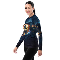 Musical Oceanic Women's Rash Guard