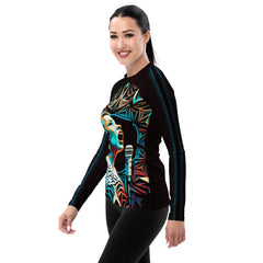 Melodic Harmony Women's Rash Guard