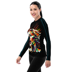 Symphonic Swell Women's Rash Guard