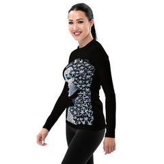 Singing Melodies All-Over Print Women's Rash Guard
