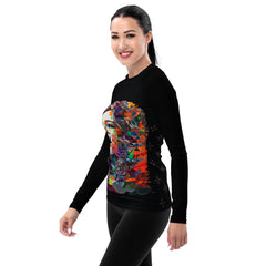 Artistic Aria All-Over Print Women's Rash Guard