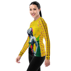 Contemporary Splash Rash Guard