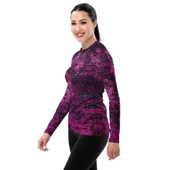 Iron Forge All-Over Print Women's Rash Guard