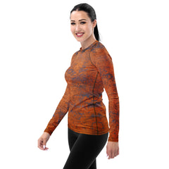 Coastal Treasures Women's Rash Guard