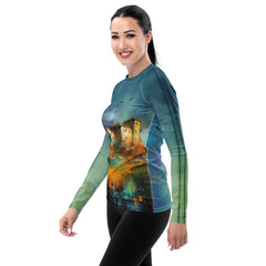 Lakeside Serenity Women's Rash Guard