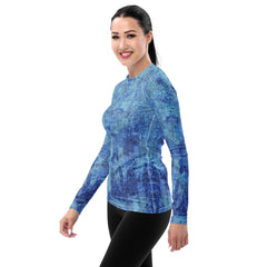 Silver Serenity Women's Rash Guard