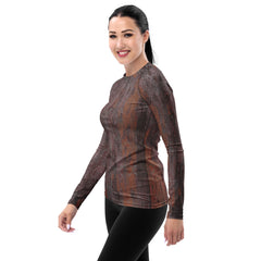 Copper Luster Women's Rash Guard