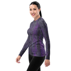 Titanium Tranquility Women's Rash Guard