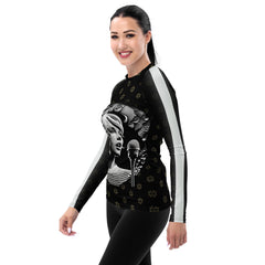 Greatest Swimmer All-Over Print Women's Rash Guard