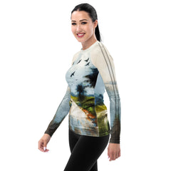 Serene Sunset Rash Guard