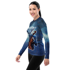 Alien Dreams All-Over Print Women's Rash Guard