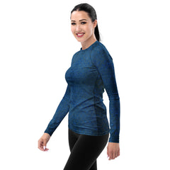 Cozy Comfort Texture Women's Rash Guard