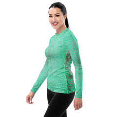 Plush Performance Texture Women's Rash Guard