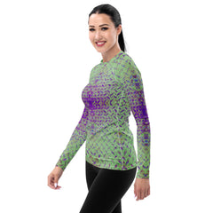 Turkish Tread Texture Women's Rash Guard