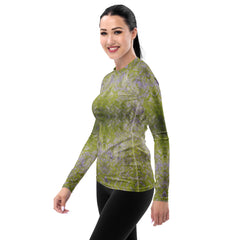 Velvet Venture Texture Women's Rash Guard