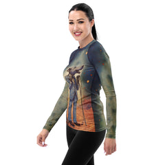 Dog Days of Summer All-Over Print Women's Rash Guard