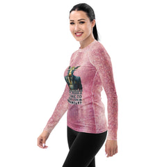 Women's Rash Guard by Regal Rabbit with UV protection.