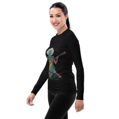 Blossom Beauty Women's Rash Guard - Side View