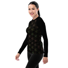 UV protective Geometric Harmony rash guard