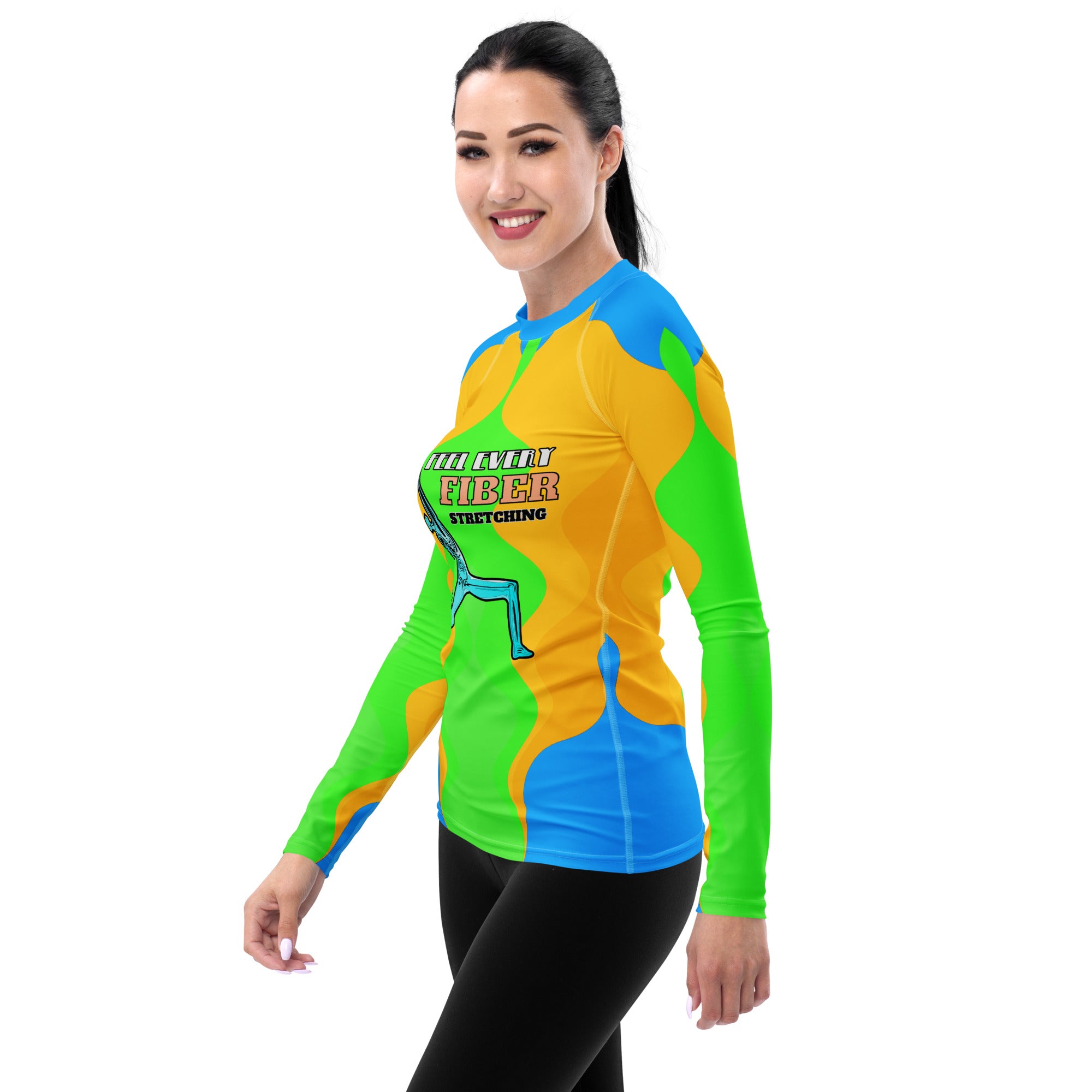 Lightweight Karma Core Rash Guard with UV protection.