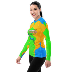 Lightweight Karma Core Rash Guard with UV protection.