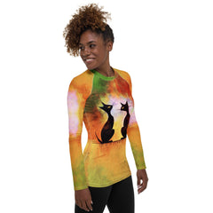 Creepy Crawlers Halloween Women's Rash Guard - Beyond T-shirts