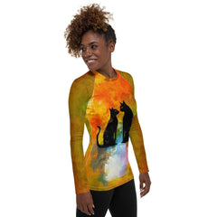 Boo tiful Night Halloween Women's Rash Guard - Beyond T-shirts