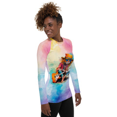 Banjo's Breezy Ballad  Women's Rash Guard