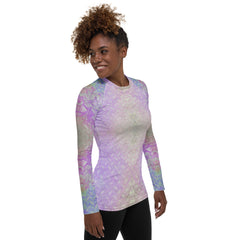 Microfiber Marathon Texture Women's Rash Guard