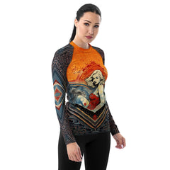 Surfing Adventure Rash Guard For Women - Beyond T-shirts