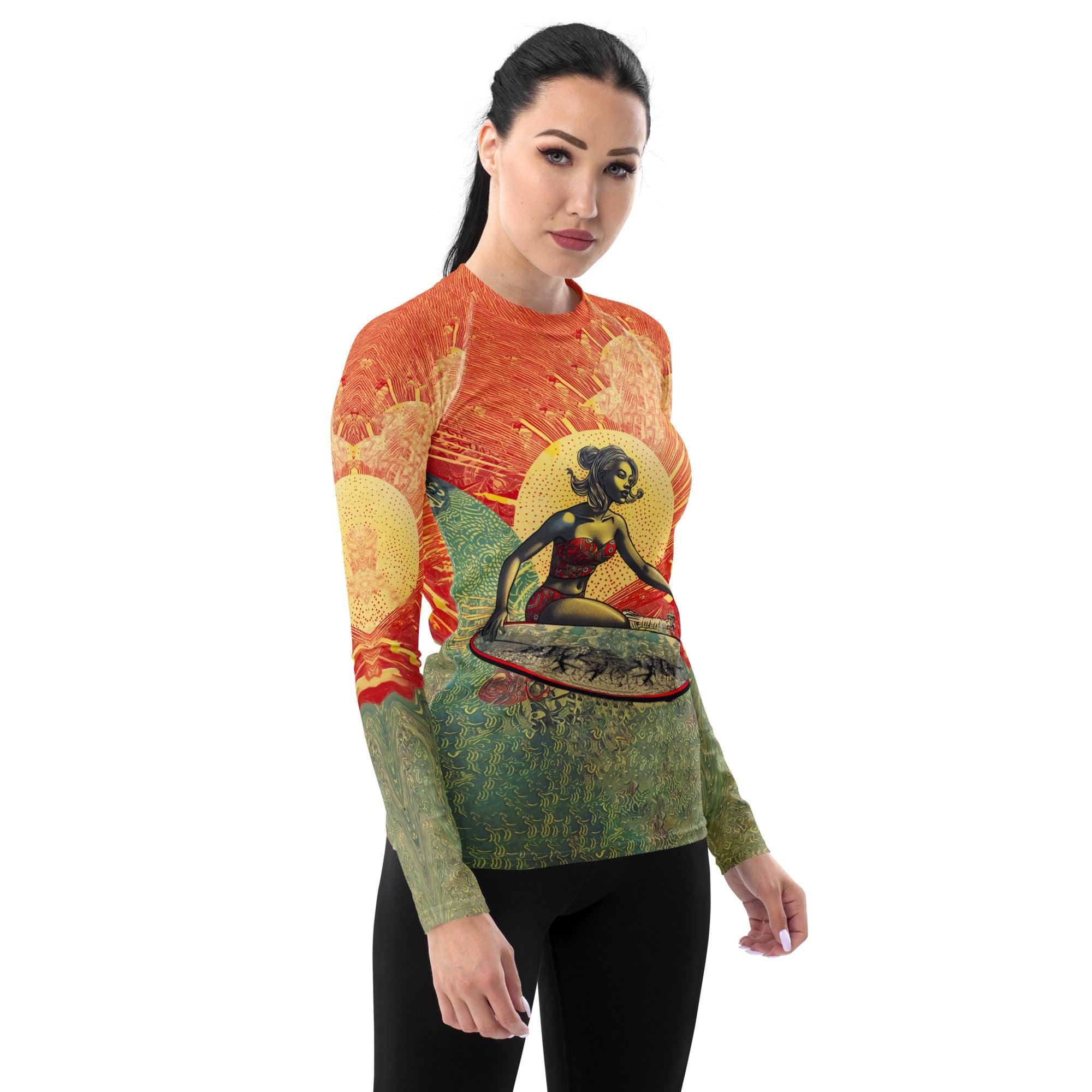 Mermaid's Song Surf Rash Guard - Beyond T-shirts