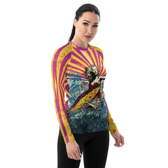 Seaside Dreams Surf Rash Guard - Beyond T-shirts