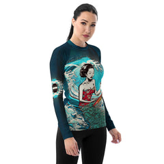 Coastal Breeze Vibes Rash Guard - Beyond T-shirts