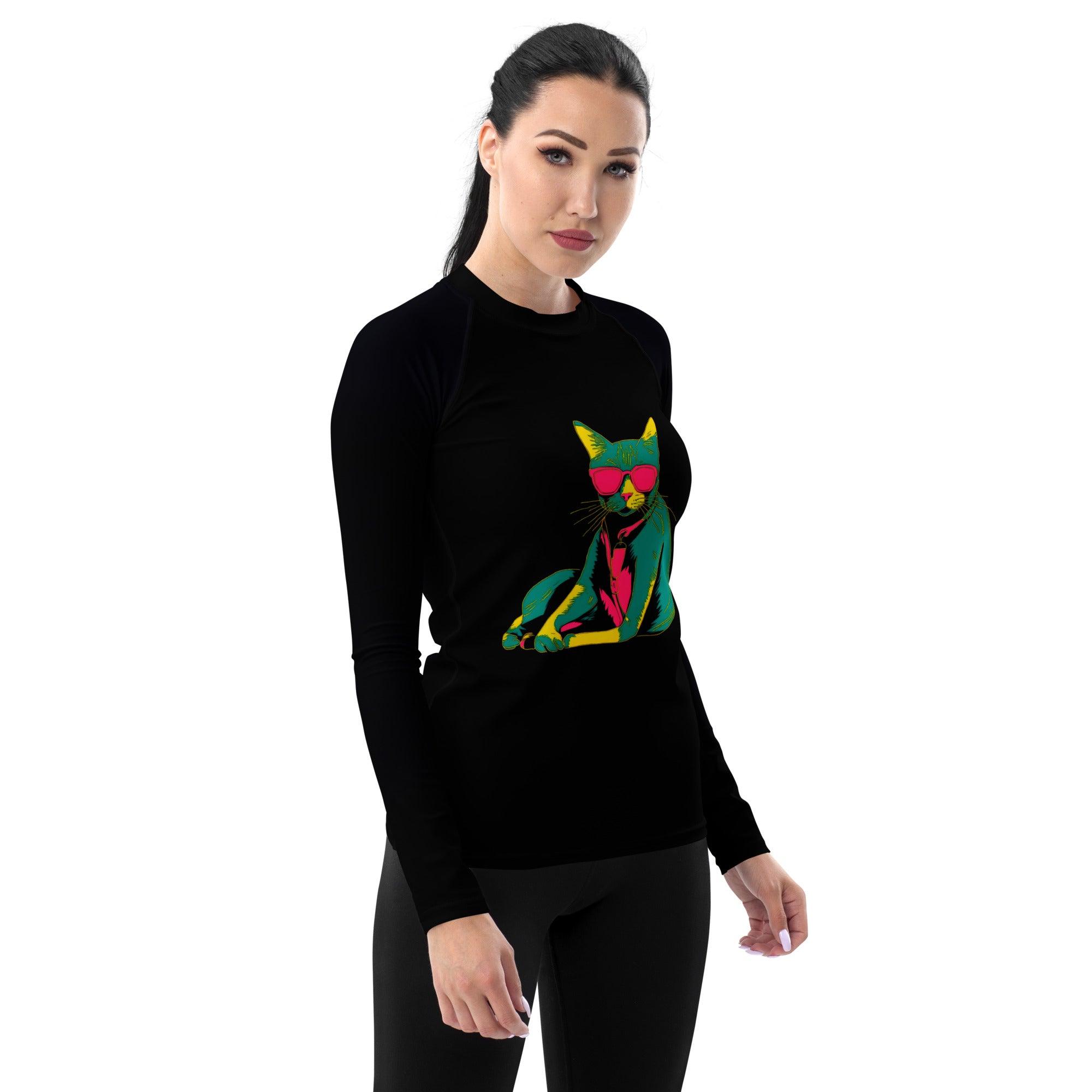 Charming Catnap Women's Rash Guard - Beyond T-shirts