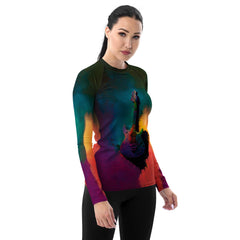Jazz Up Your Beach Look with our Music-Inspired Rash Guard - Beyond T-shirts