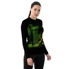 Haunted Mansion Women's Halloween Rash Guard - Beyond T-shirts