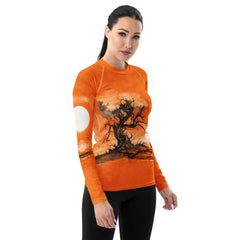 Frightfully Fun Halloween Women's Rash Guard - Beyond T-shirts